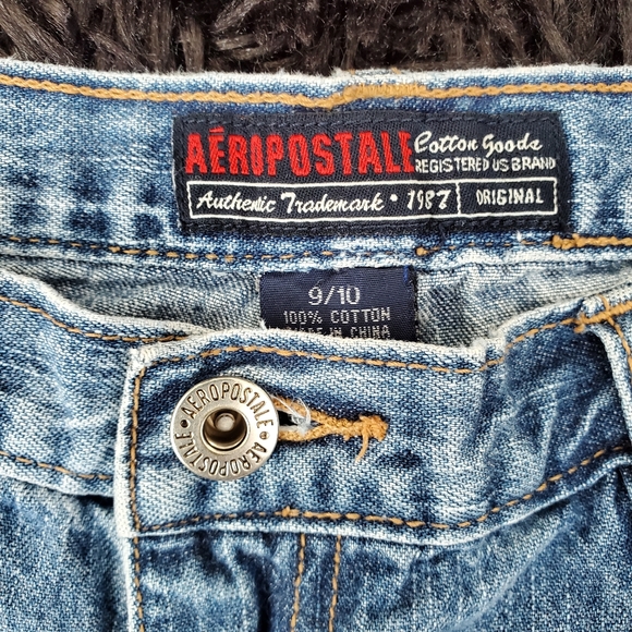 Aeropostostale 9 / 10 Jean Shorts Cargo - Picture 3 of 12